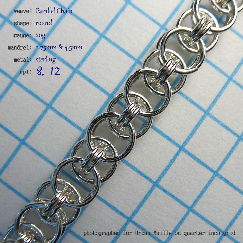 Parallel Chain chainmaille, photo 9