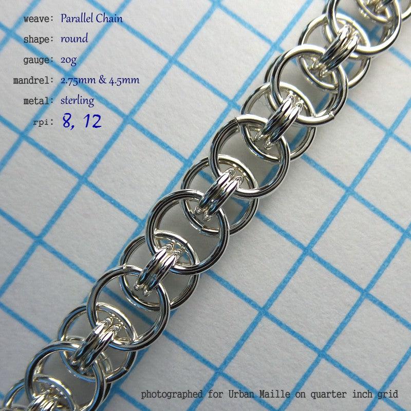 Parallel Chain chainmaille, photo 10