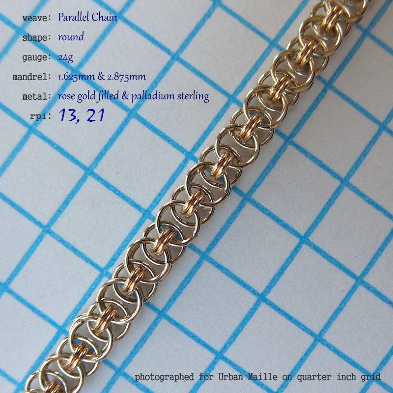 Parallel Chain chainmaille, photo 11