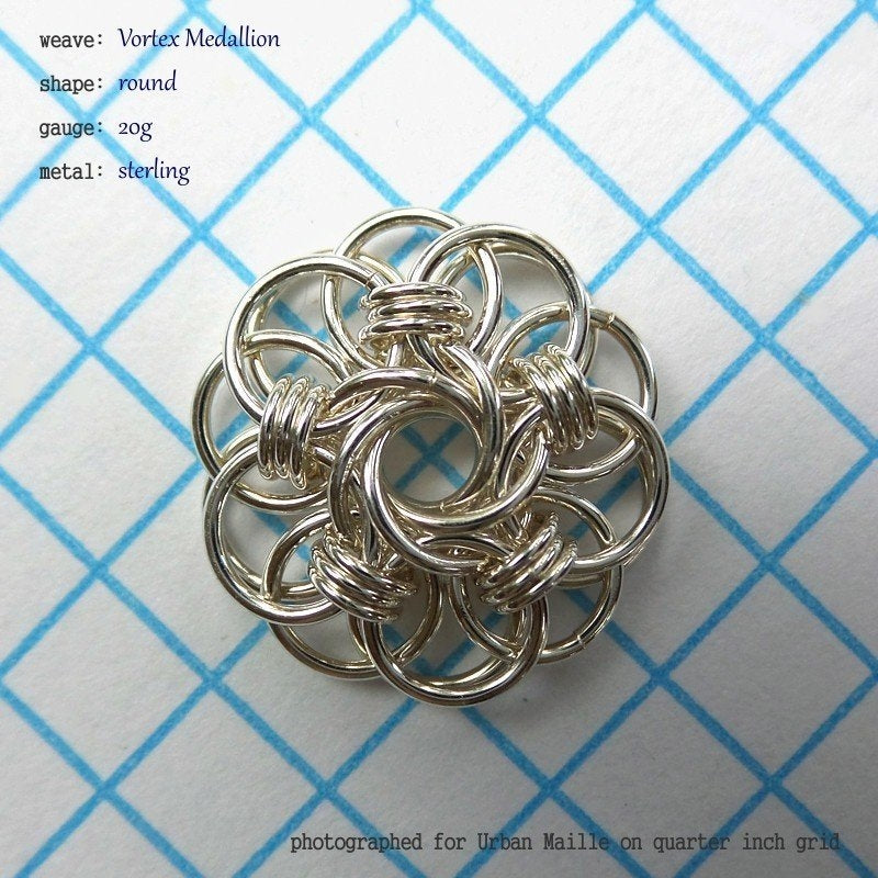 Vortex Medallion chainmaille, photo 7