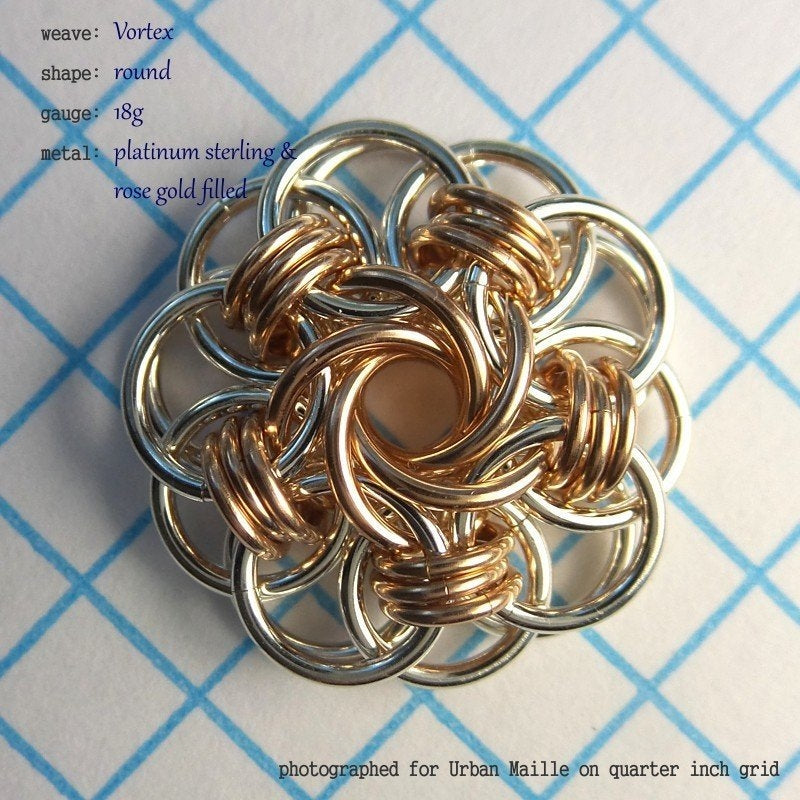 Vortex Medallion chainmaille, photo 10