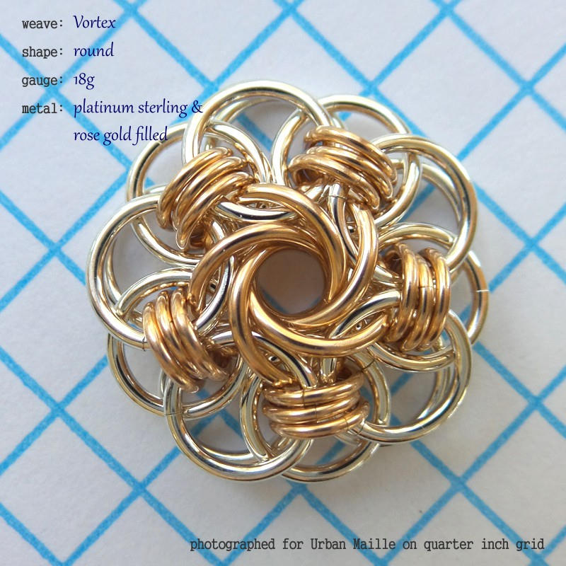 Vortex Medallion chainmaille, photo 11
