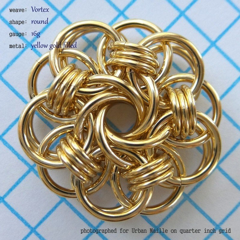 Vortex Medallion chainmaille, photo 13
