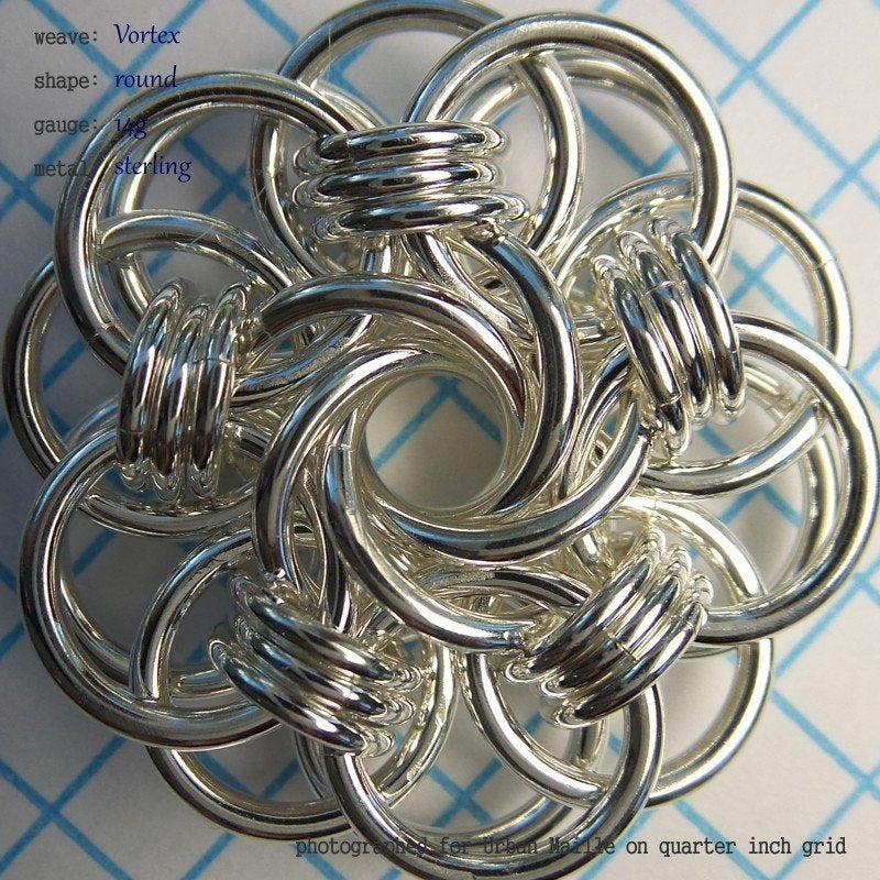 Vortex Medallion chainmaille, photo 15