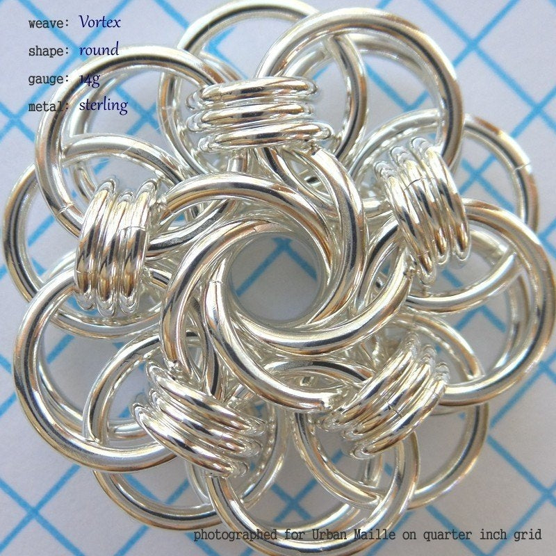 Vortex Medallion chainmaille, photo 16