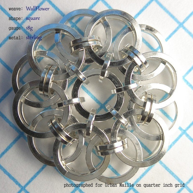 Wallflowers chainmaille, photo 1