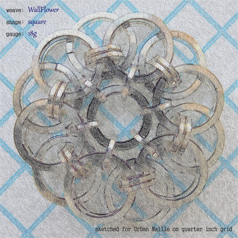 Wallflowers in square rings, photo 25