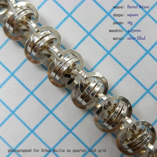 Barrel Weave Square