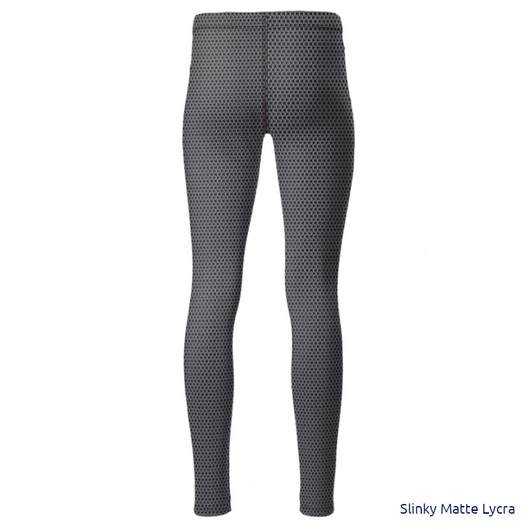 High Waist Leggings - Chainmaille Print Knight Costume