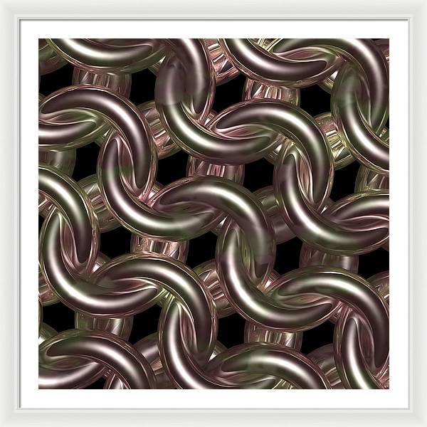 Galadriel Rose Maille - Framed Print