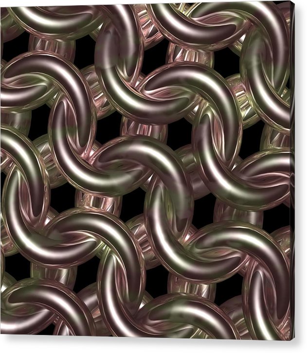 Galadriel Rose Maille - Acrylic Print